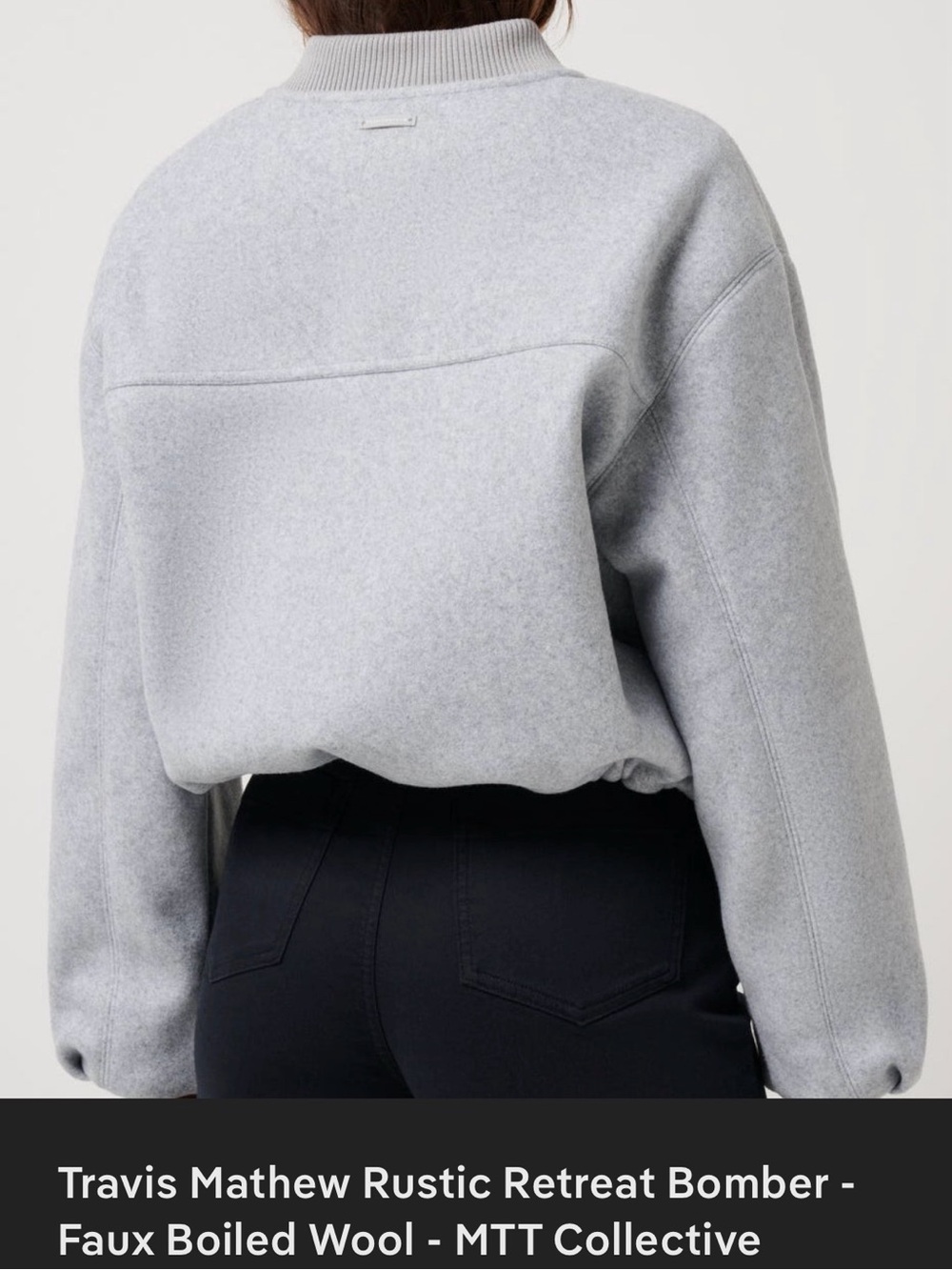 Travis Mathew Rustic Retreat Bomber - Picture 3 of 15